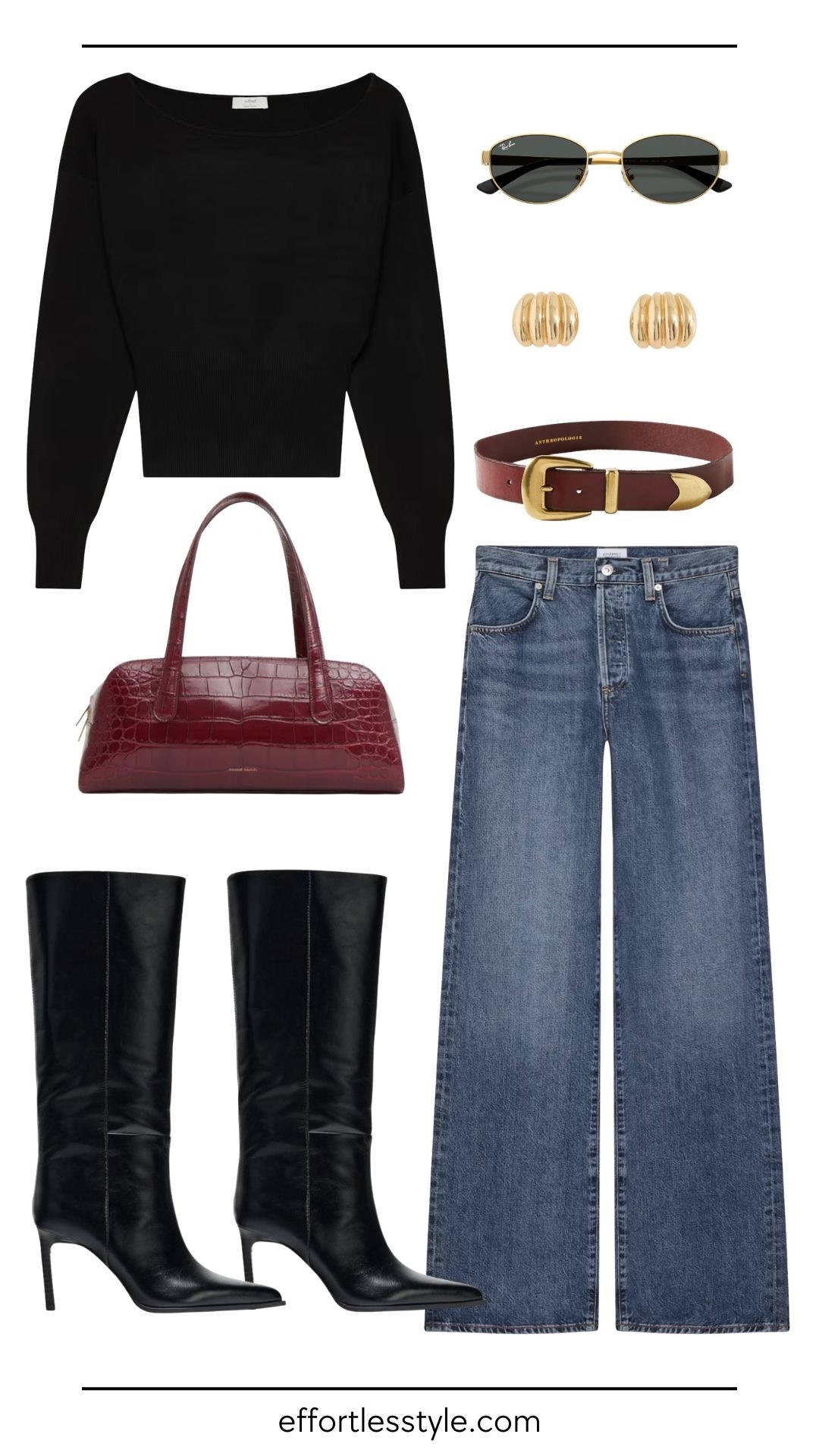 Current obsession 🖤 The easiest way to look put together without even trying. Everything is linked in my LTK before it sells out 👀 

#LTKootd #LTKgrwm #LTKdayinmylife