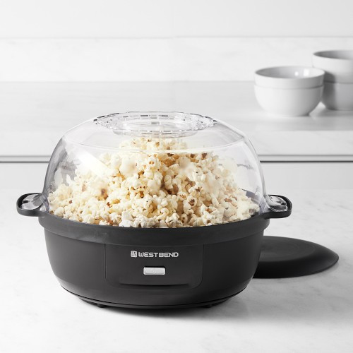 West Bend Stir Crazy Popcorn Maker, 6-Qt., Black | Williams-Sonoma
