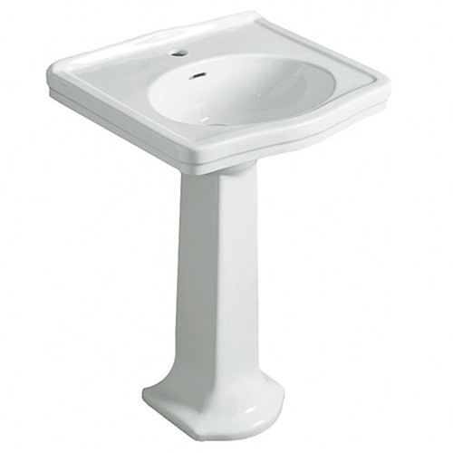 Claremont Fireclay Pedestal Basin | Temple & Webster AU