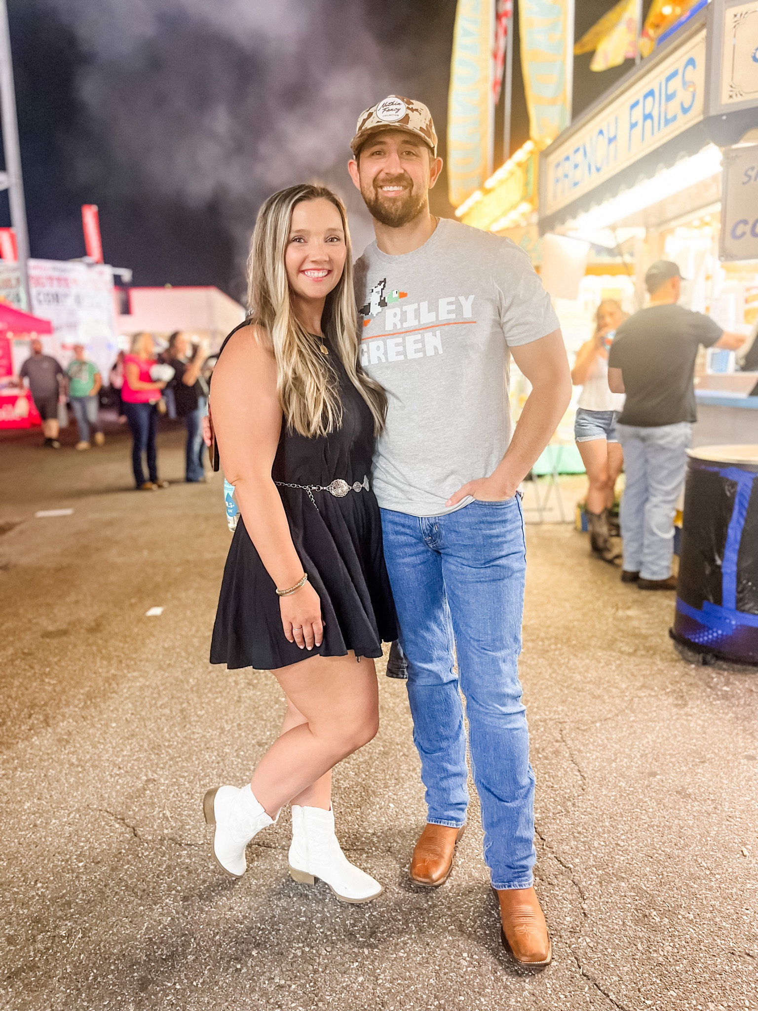 Riley Green concert at the Strawberry Festival! 🤍

#LTKfindsunder50