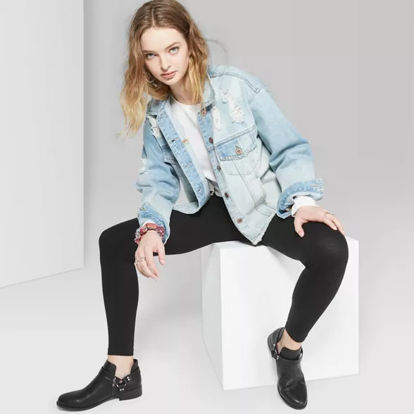 Women's High-Rise Leggings - Wild Fable™ Black | Target