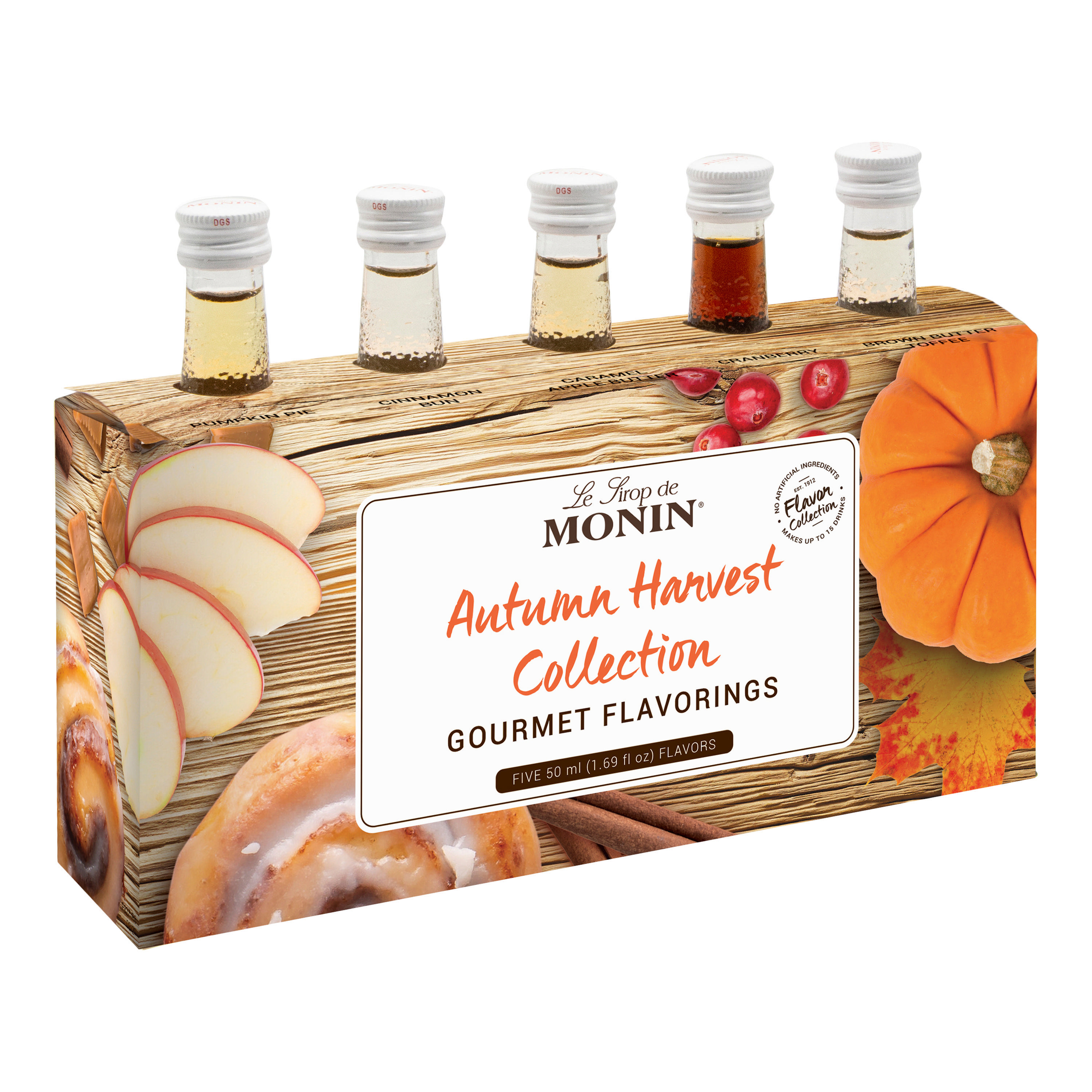 Monin Mini Autumn Harvest Collection Syrups 5 Pack | World Market