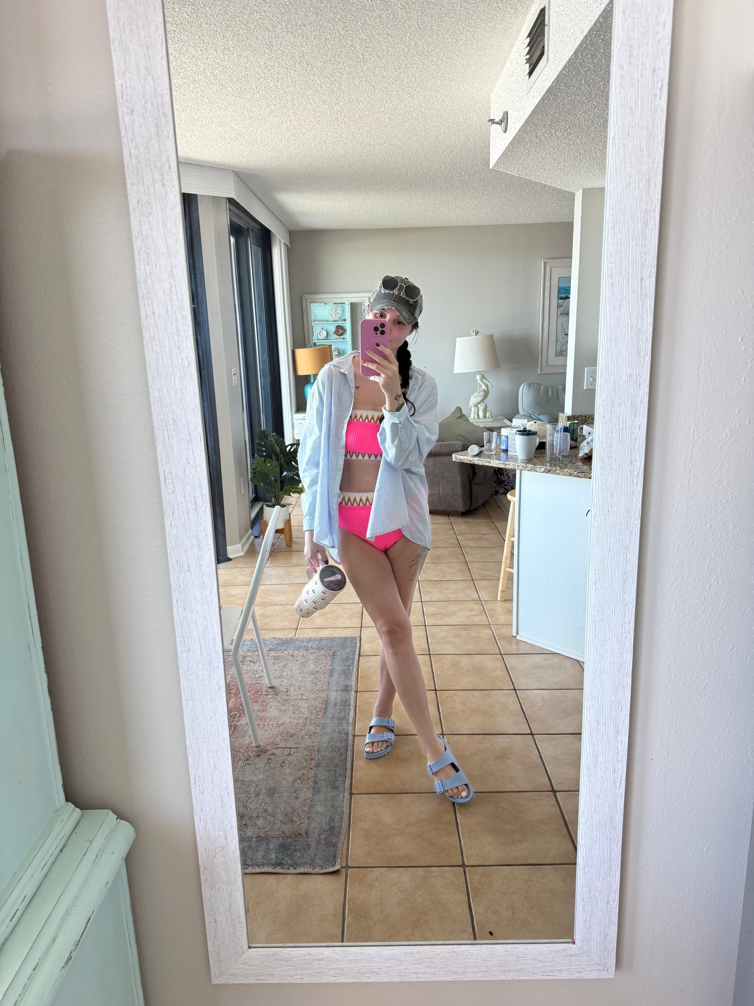 Cover up: Small
Bathing suit: M

#LTKU #LTKStyleTip #LTKSeasonal