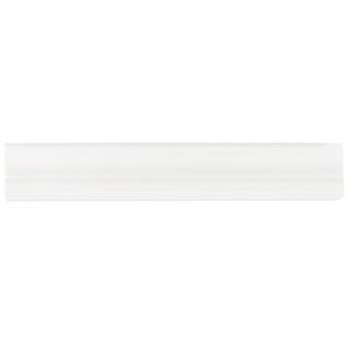 Ivy Hill Tile Birmingham Bianco 2 in. x 12 in. Ceramic Chair Rail Tile-EXT3RD102136 - The Home De... | The Home Depot