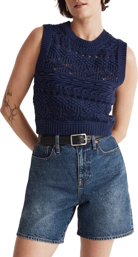 Open Stitch Sweater Vest | Nordstrom Rack