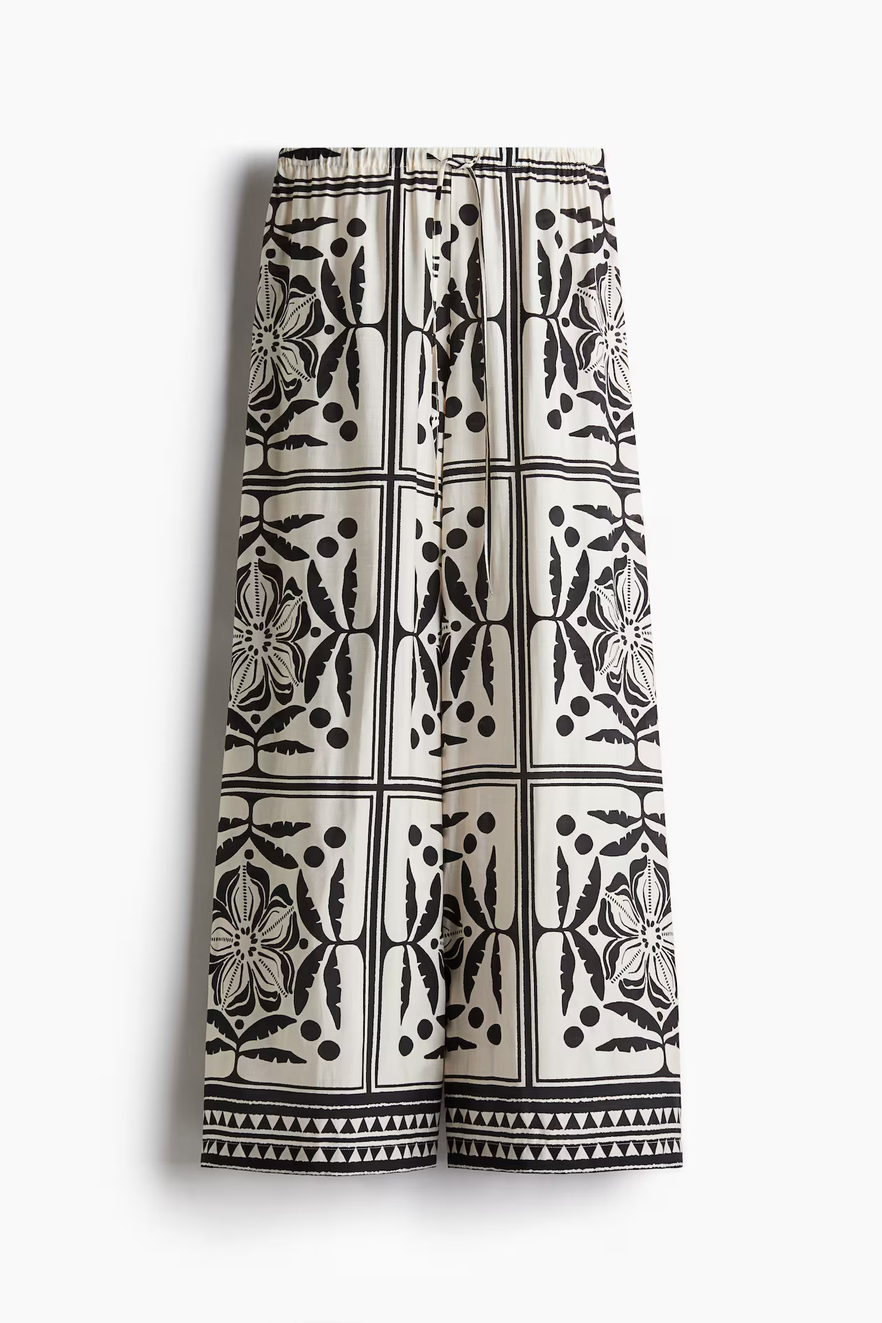 Wide drawstring trousers | H&M (UK, MY, IN, SG, PH, TW, HK)