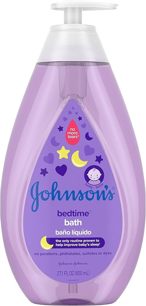Johnson's Bedtime Baby Bath with Soothing NaturalCalm Aromas, Hypoallergenic & Tear Free Formula,... | Amazon (US)
