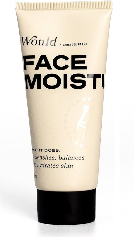 Would Facial Moisturizer for Dry Skin by Barstool Sports, 3 fl. oz., Deep Moisturizing Face Hydra... | Amazon (US)