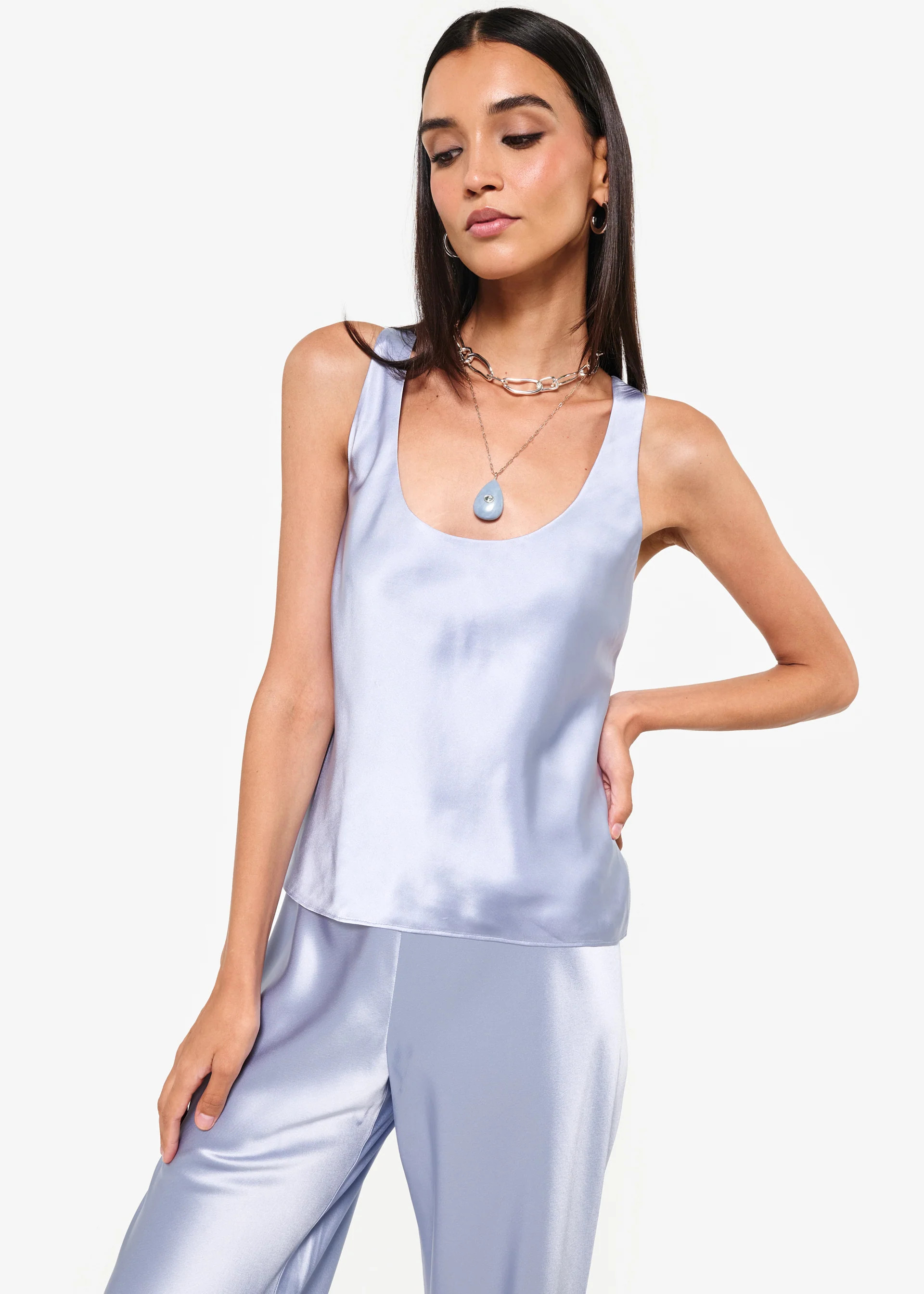 Andressa Camisole Sea Spray | CAMI NYC