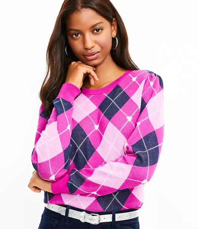 Argyle Sweater | LOFT