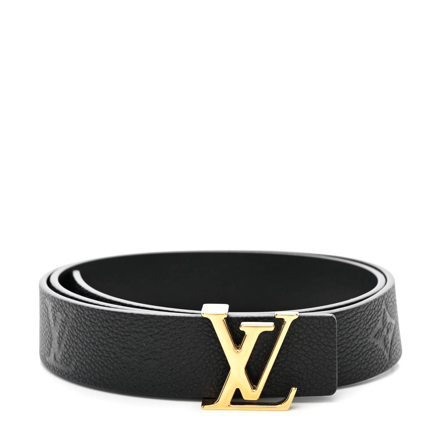 Empreinte 30mm LV Iconic Reversible Belt 80 32 Black | FASHIONPHILE (US)
