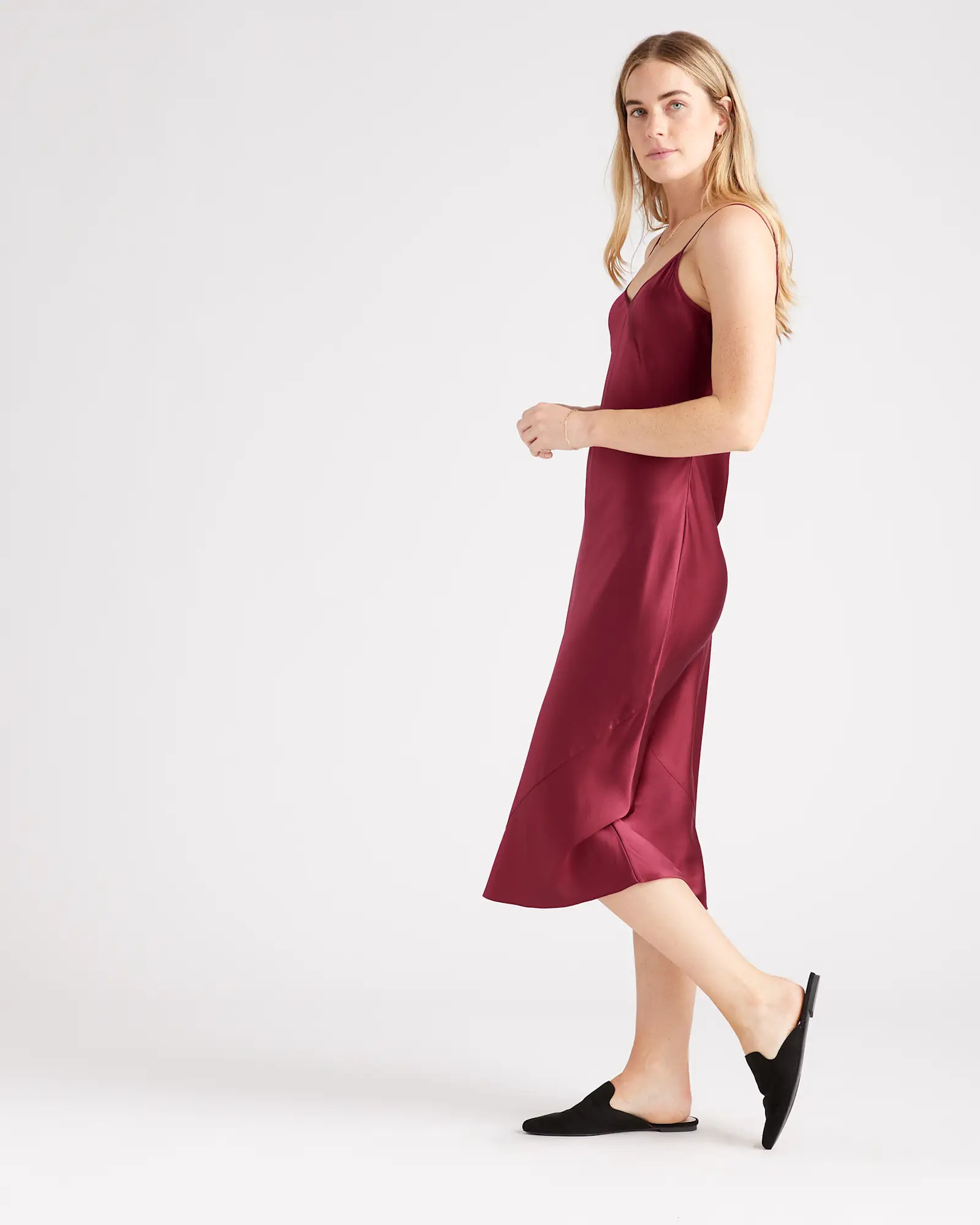 100% Washable Silk Slip Dress | Quince