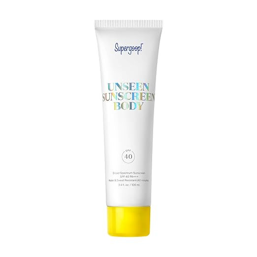 Supergoop! Unseen Sunscreen Body SPF 40 - Clear & Invisible Sun Protection - 3.4 fl oz - Weightle... | Amazon (US)