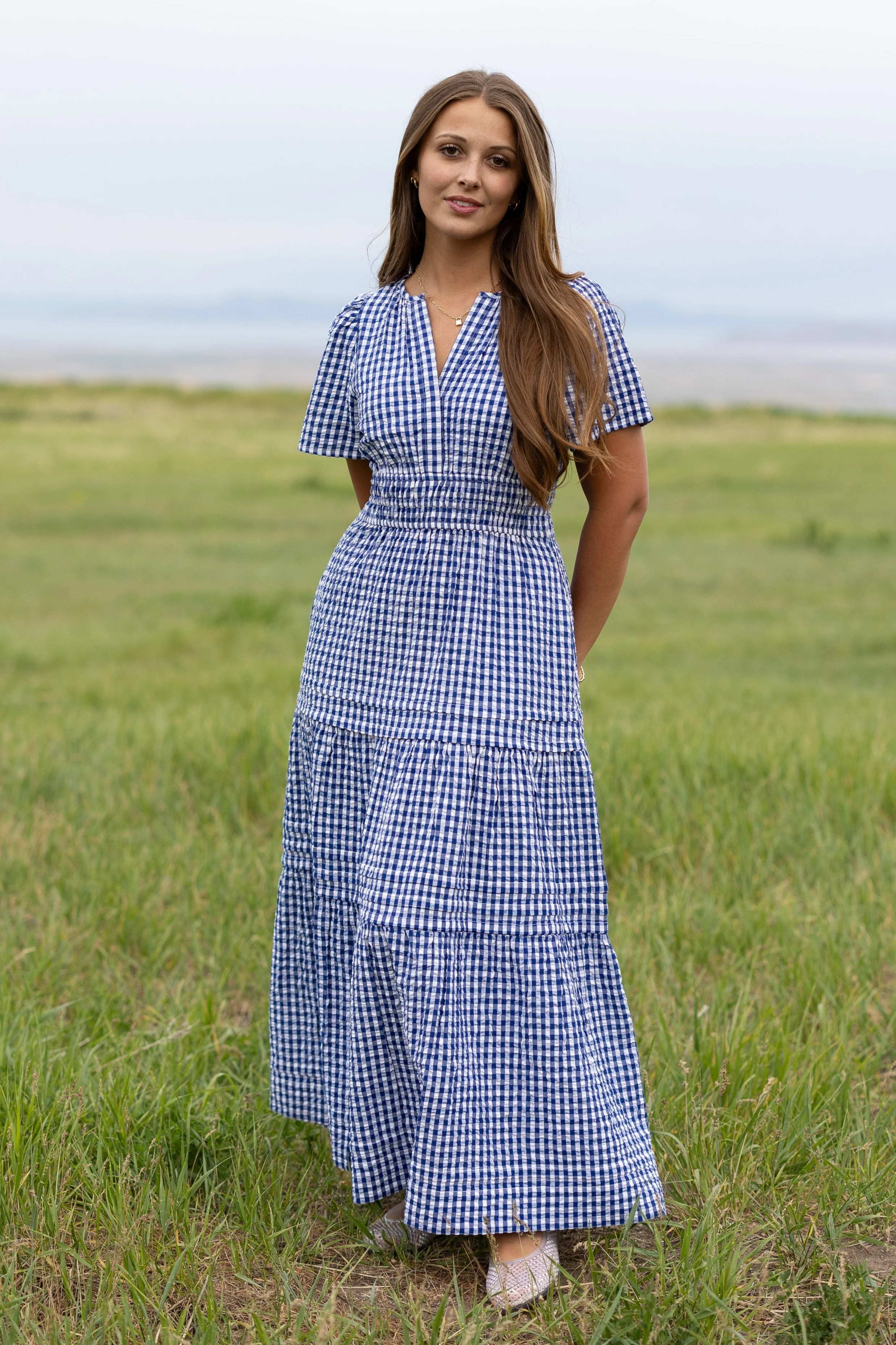 Citrus Shae Gingham Dress | Called To Surf