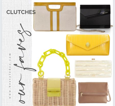 Clutches for spring 2023. Favorite light and bright clutches for all your spring events. Wedding guest clutch. Shower clutch. Designer clutch. #clutch #purses 

#LTKFind #LTKSeasonal #LTKitbag