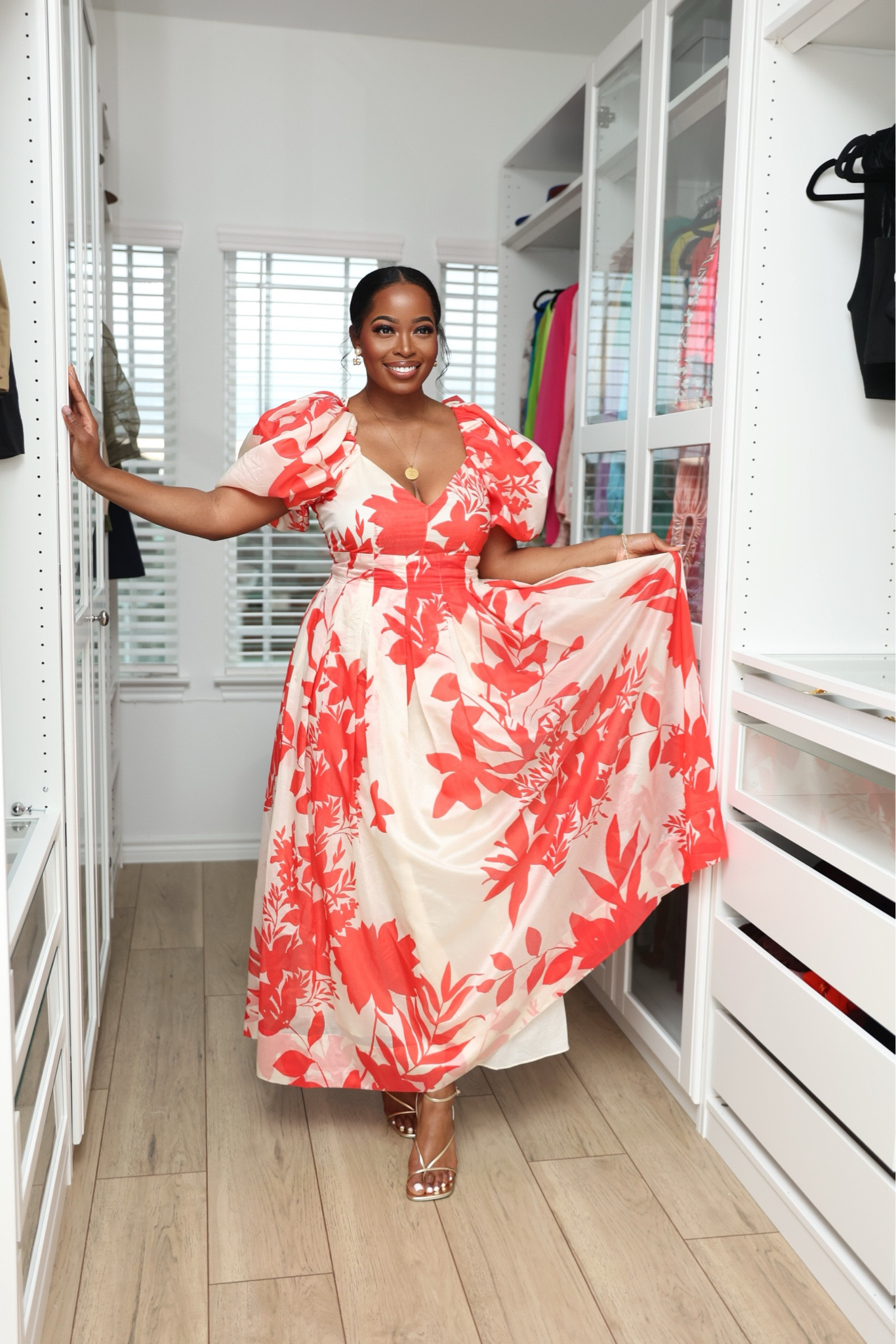 Shop this gorgeous spring/ summer puff sleeve dress 🌹😻 (Red floral maxi dress❤️)

#LTKU #LTKFind #LTKfit