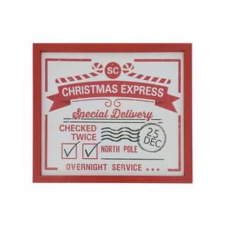 12.8" Peppermint Lane Christmas Express Wall Sign by Ashland® | Michaels Stores