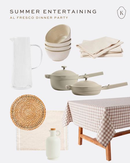 Let the summer dinner parties commence! ☀️ Take a peek at at our favorite dining and hosting accessories. 

#LTKSeasonal #LTKhome