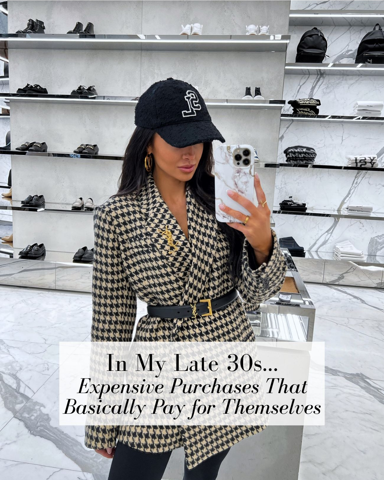 Favorite expensive purchases that pay for themselves over time
Westman atelier bronzing drops 
lancome Eye lash primer 
Victoria Beckham stylus
Hourglass concealer & brush
Bacarat perfume
Gucci Giglio bag
Mason Pearson brush
Bacarat hair perfume
Armani liquid eyeshadows
Black Veronica beard jeans 
Ptiox
Le Labo deodorant
Mcgee kitchen runner

#LTKBeauty #LTKFindsUnder100 #LTKOver40