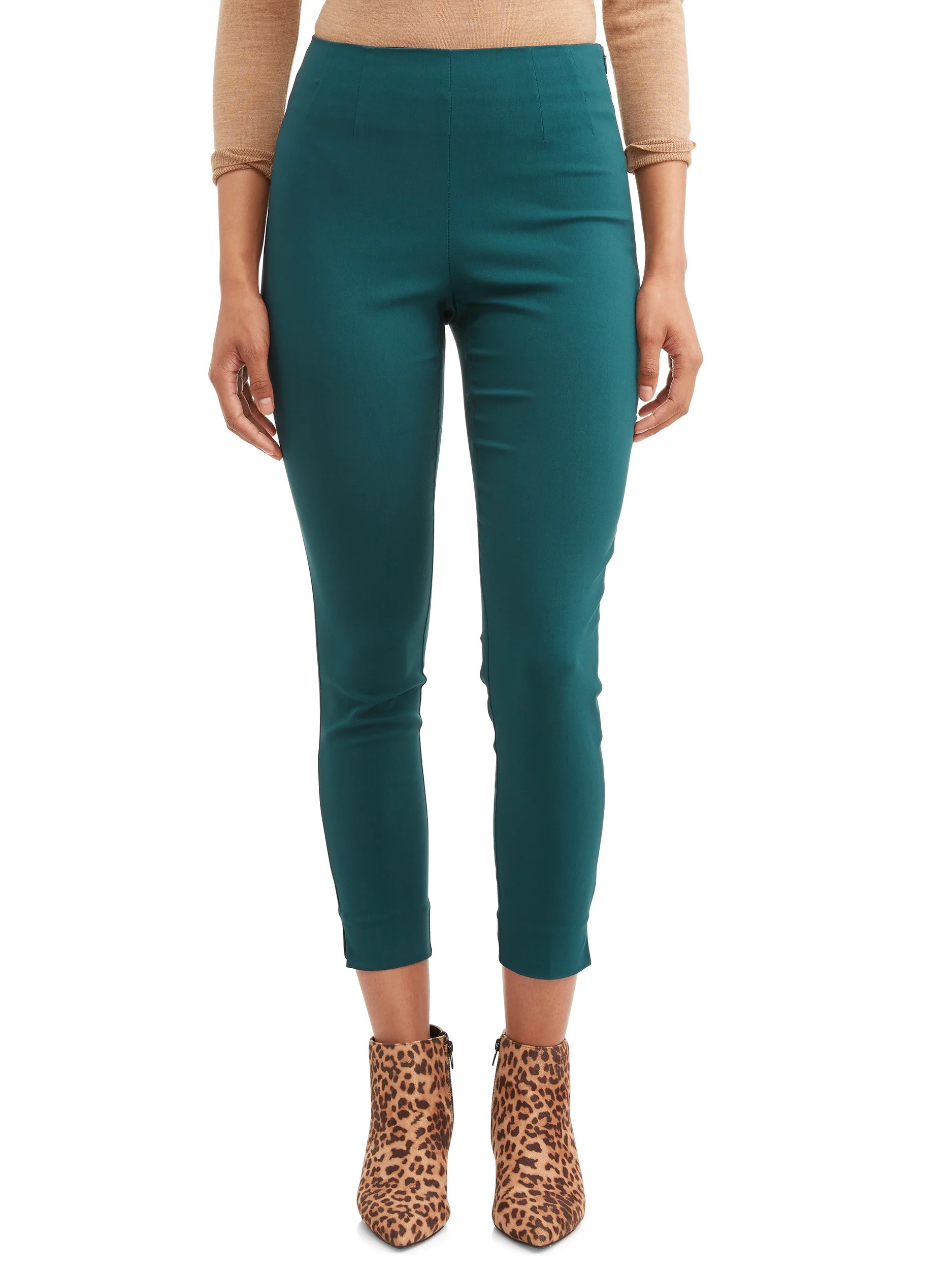 Time and Tru - Time and Tru Women's Millennium Skinny Side-Zip Pant - Walmart.com | Walmart (US)