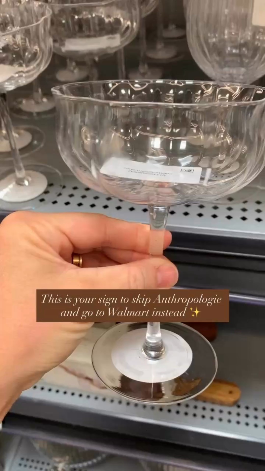 Get ready to be amazed because these $7 scalloped champagne coupes from Walmart look so expensive! They look like they were straight from Anthropologie and would be so perfect for all the Holiday entertaining! 

 #walmart #LTKHoliday #LTKSeasonal #LTKHome