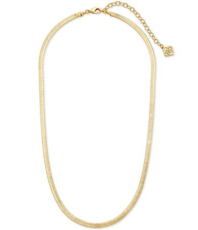 Kendra Scott Kassie Chain Necklace - Gold | Dillard's