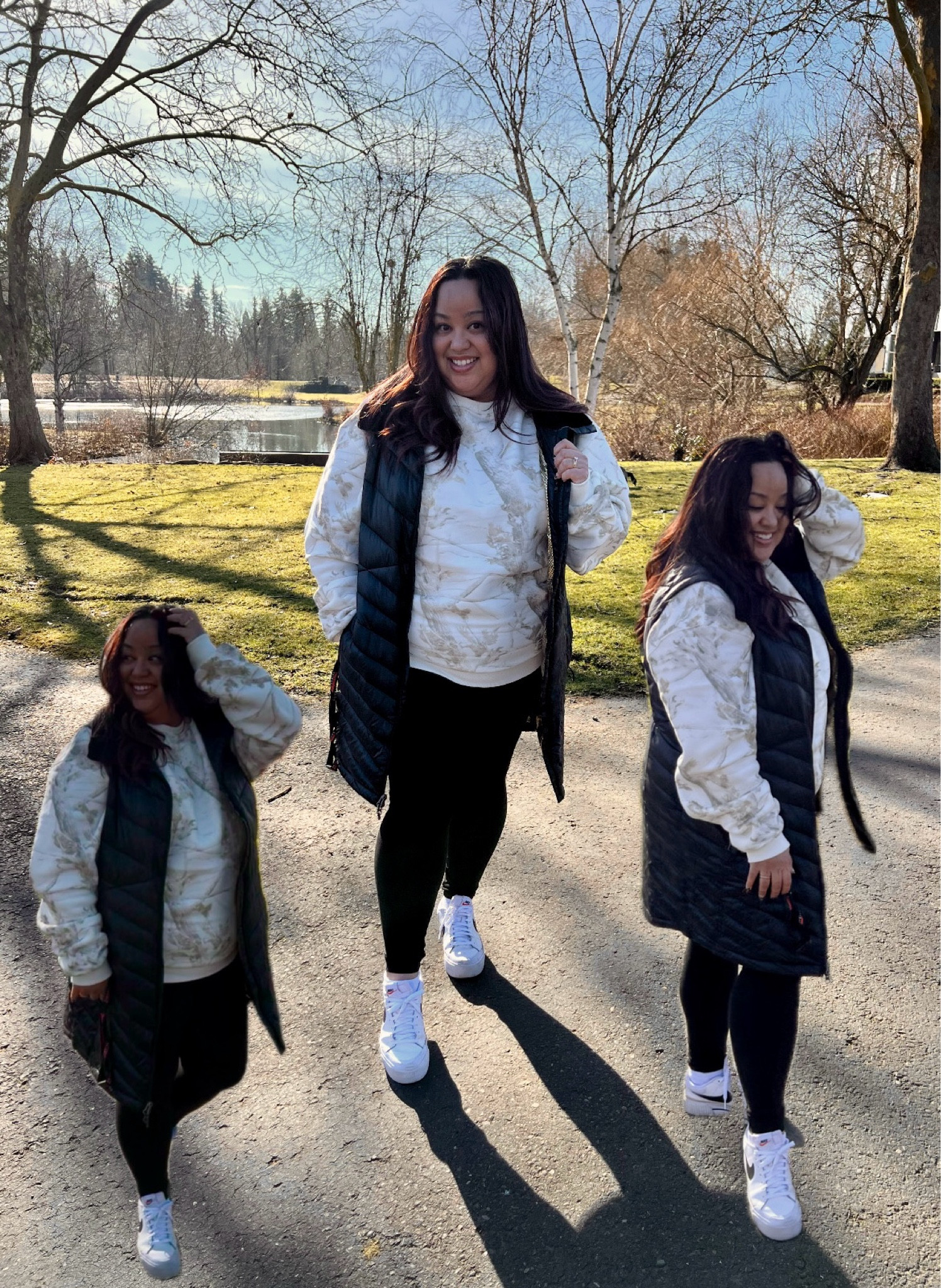 My #OOTD includes this White Oak Camo crewneck from Comfrt which is absolutely stunning! Snag one now & thank me later!🫶🏼

#LTKMidsize #LTKSaleAlert #LTKActive