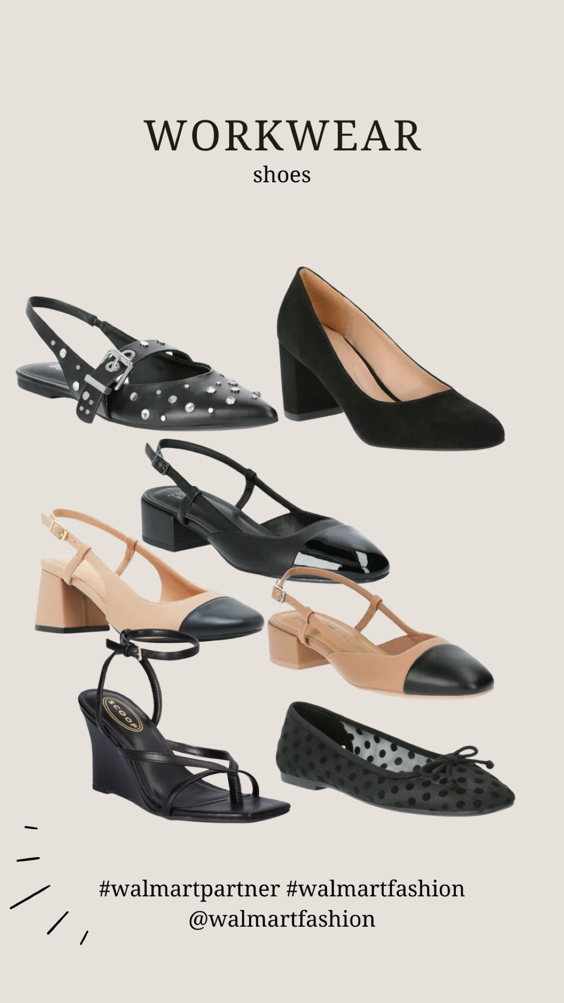 Workwear shoe haul!
#walmartpartner #walmartfashion @walmartfashion

#LTKFindsUnder50 #LTKWorkwear #LTKStyleTip
