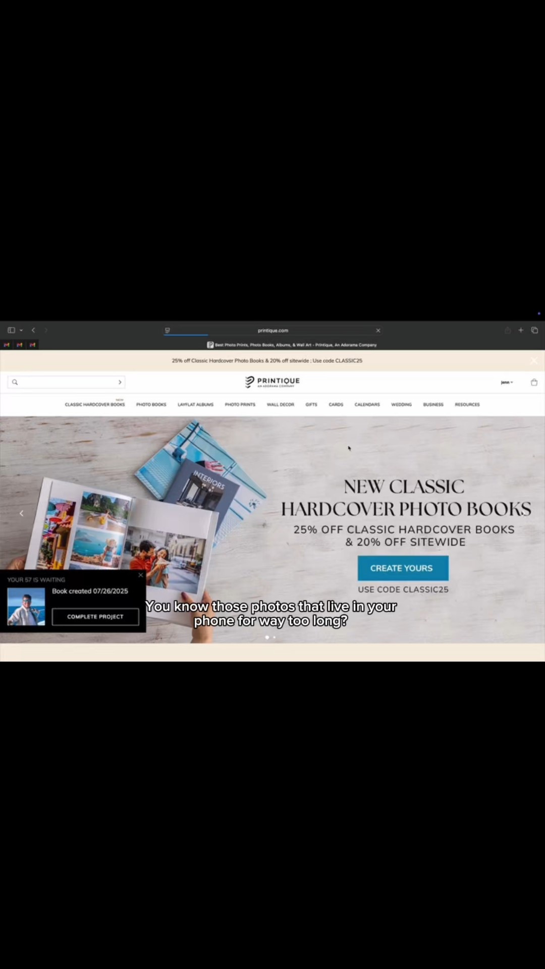 This is a sign to finally get those special moment photos off your phone and into a beautiful keepsake. I used Printique.com to make my wedding album. It was super easy and the end product is absolutely beautiful  

#LTKHome #LTKWedding #LTKFamily