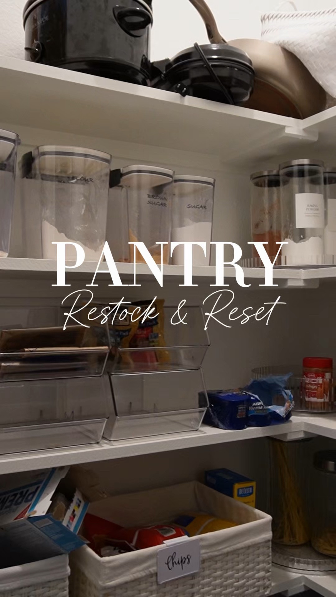 Spring cleaning has officially started with a pantry restock and reset 🙌🏽🧹🌸 

#LTKdayinmylife