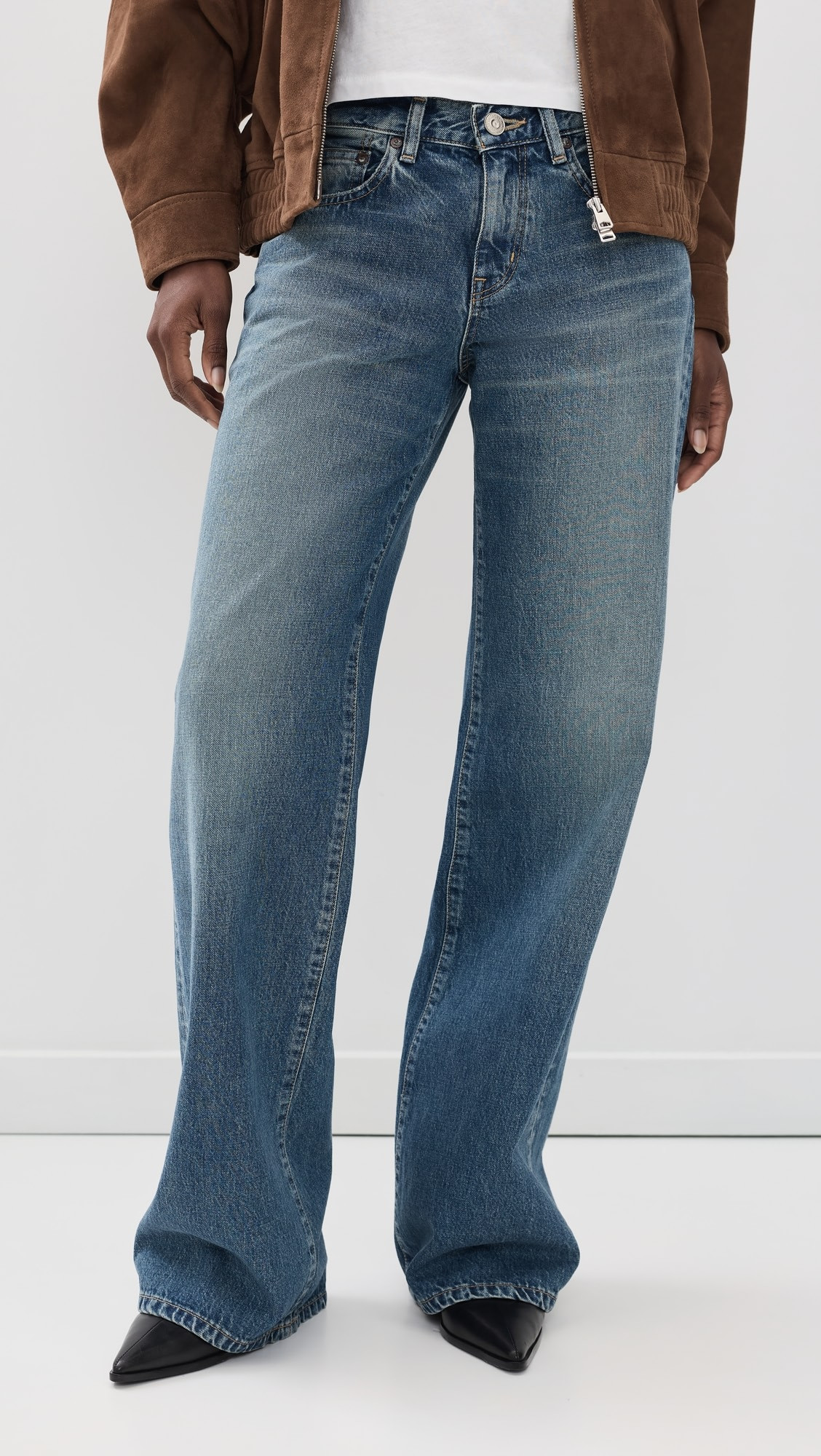 MOUSSY VINTAGE Missouri Wide Low Jeans | Shopbop | Shopbop