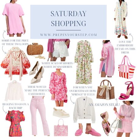 🌷Spring shades on my mind! And apparently scallops too! As promised, today’s Saturday Shopping post has a completely different color scheme than last week’s did and has me beyond ready for spring! I’ve included links to all of these pieces in today’s blog post at www.PrepInYourStep.com  

#LTKunder50 #LTKFind #LTKunder100