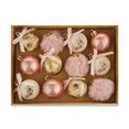 Blushful 12 Count 4cm Pink Christmas Mini Decorative Ornament Set, by Holiday Time | Walmart (US)