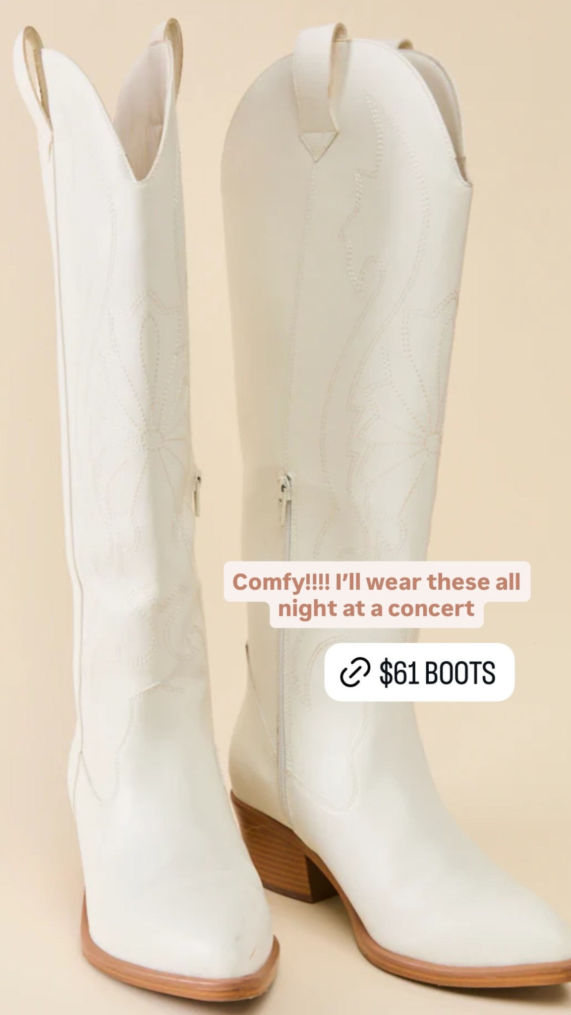 Perfect boots for concerts! 🎶 Pink Lily has so many cute boot options. Most of my boots are from here. 

Use my code HEATHER for a discount on most items! 

PinkLily
CowgirlBoots 

 

#LTKootd #LTKSeasonal