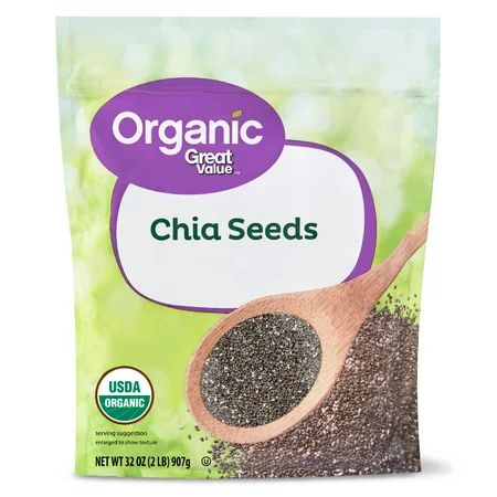 Great Value Organic Chia Seeds, 32 oz | Walmart (US)