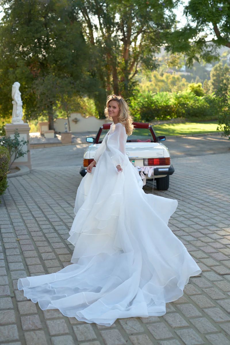 The Ivory Queen Of Angels Gown | Selkie Collection