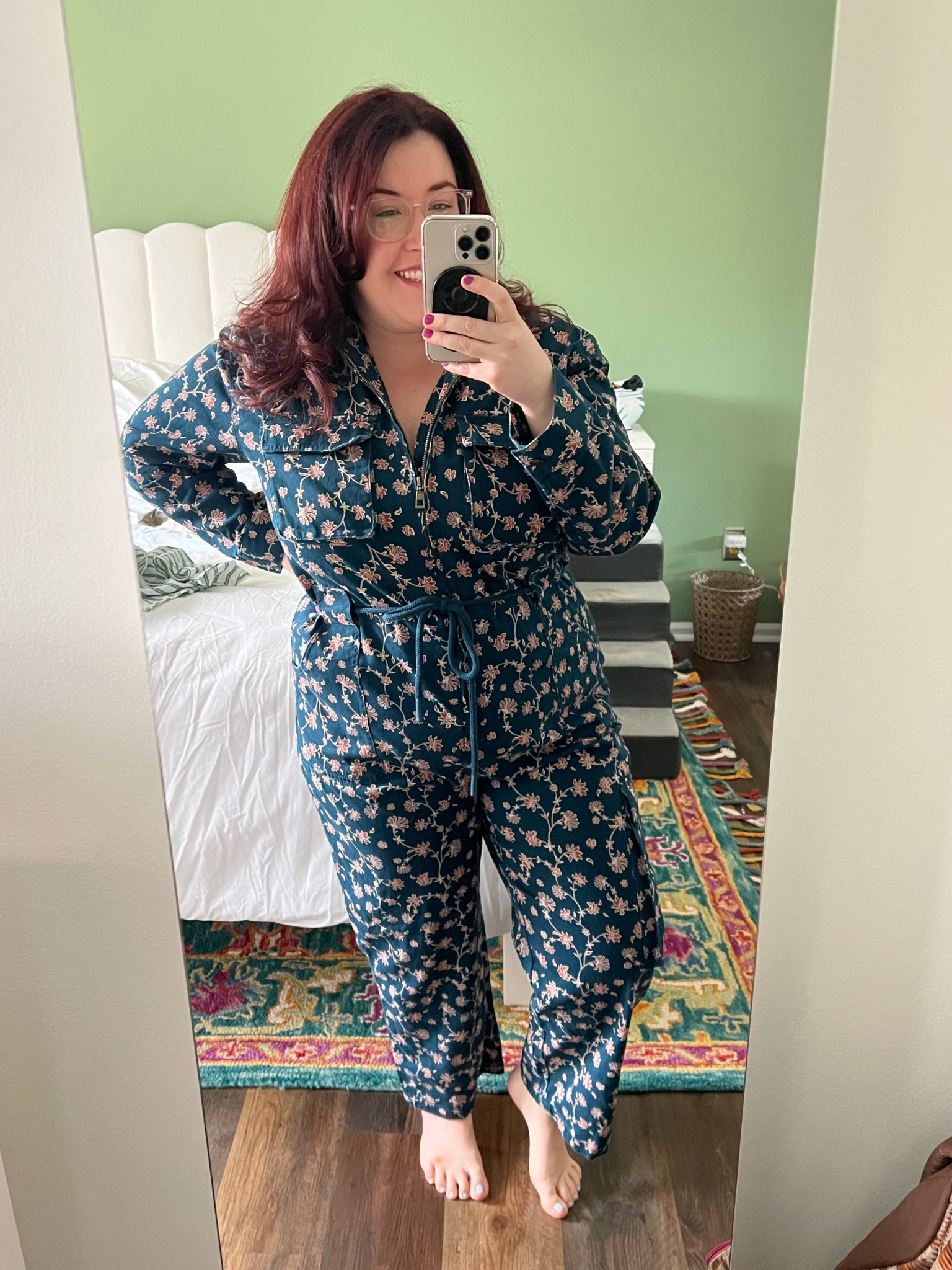 Really nice quality jumpsuit - can’t decide if it’s giving stylish auto mechanic ? 

#LTKmidsize #LTKfindsunder50 #LTKplussize