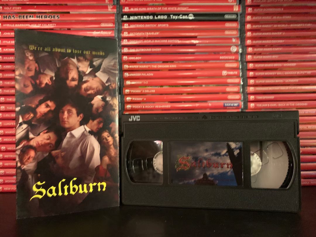 Saltburn 2023 Custom VHS Sleeve Slipcover Functional Blank VHS Tape - Etsy | Etsy (US)