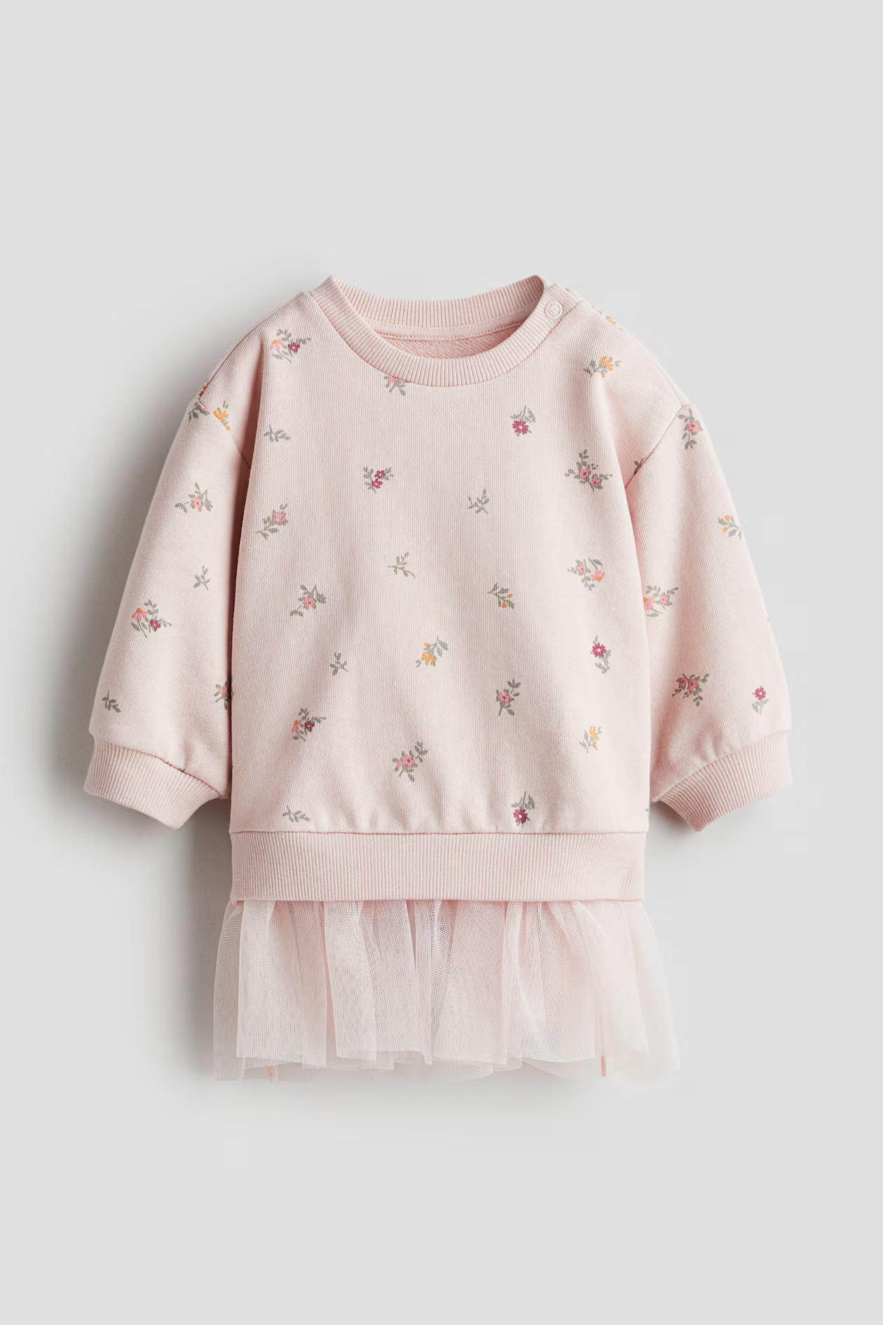 Sweatshirt Dress with Tulle Skirt | H&M (US + CA)
