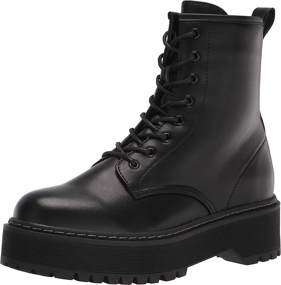 Steve Madden Women's Bettyy Combat Boot | Amazon (US)