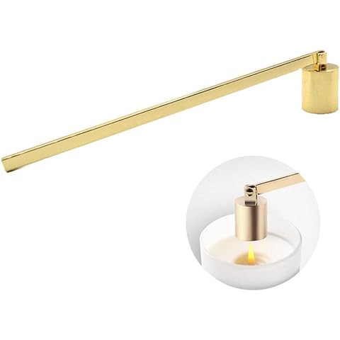 Illume Essentials Beautifully Done Candle Snuffer, Gold | Amazon (US)