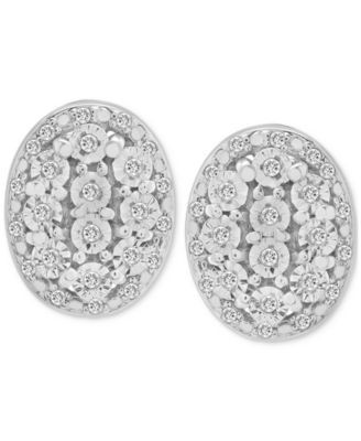 Bonus Offer: Diamond Oval Halo Cluster Earrings with any $25 purchase! (Orig. $165 Value) Availab... | Macy's
