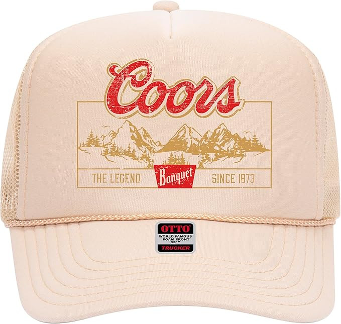 Since 1873 Banquet Trucker Hat - Premium Snapback for Men and Women - Cowboy Western Beer Country... | Amazon (US)
