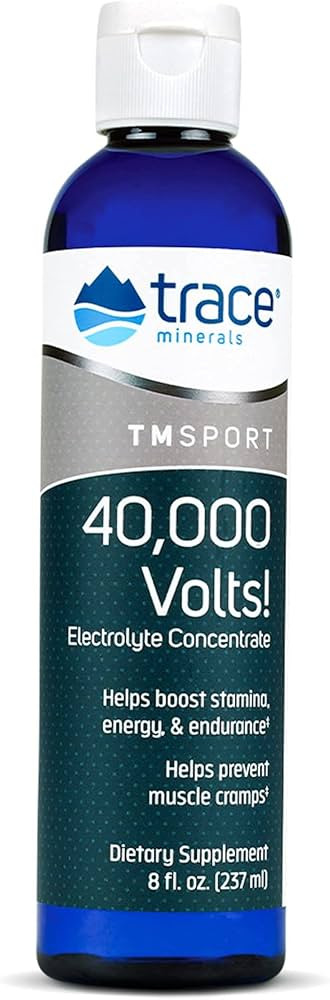 Trace Minerals | 40,000 Volts Liquid Electrolyte Concentrace Drops | Supports Normal Body Hydrati... | Amazon (US)
