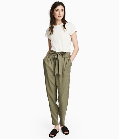 H&M Lyocell Pants $39.99 | H&M (US)