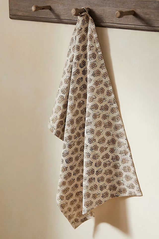 Tulsi Leaf Dish Towel | Anthropologie (US)