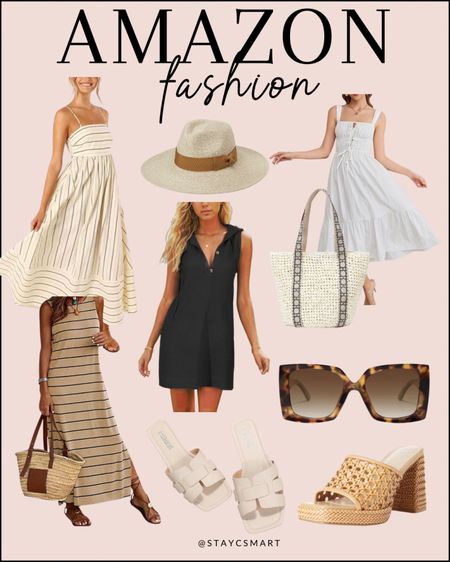 Casual chic outfit ideas from amazon, amazon style, amazon summer fashion finds, resort wear finds 

#LTKFindsUnder50 #LTKStyleTip #LTKFindsUnder100