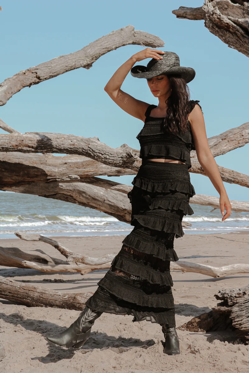 Angelina Top + Skirt Set | lauren nicole