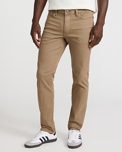 Slim Tan Stretch Jeans | Express