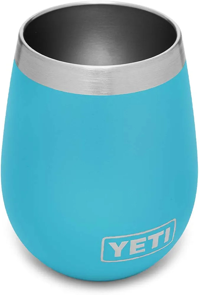 YETI Rambler 10 oz Wine Tumbler, Vacuum Insulated, Stainless Steel | Amazon (US)